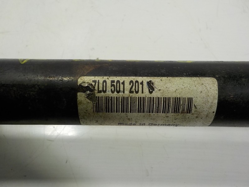 Recambio de transmision trasera izquierda para volkswagen touareg (7l6) 3.0 v6 tdi dpf referencia OEM IAM 7L0501201C 7L0501201 