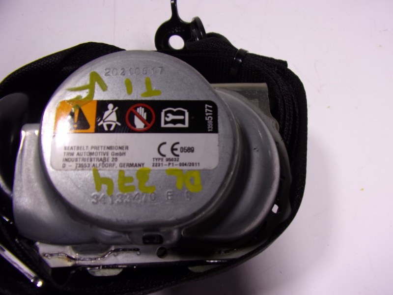 Recambio de cinturon seguridad trasero izquierdo para bmw ix3 referencia OEM IAM 72118076181 34133470 