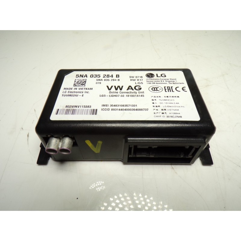 Recambio de modulo electronico para volkswagen t-roc 1.5 16v tsi act referencia OEM IAM 5NA035284B 5NA035284B 