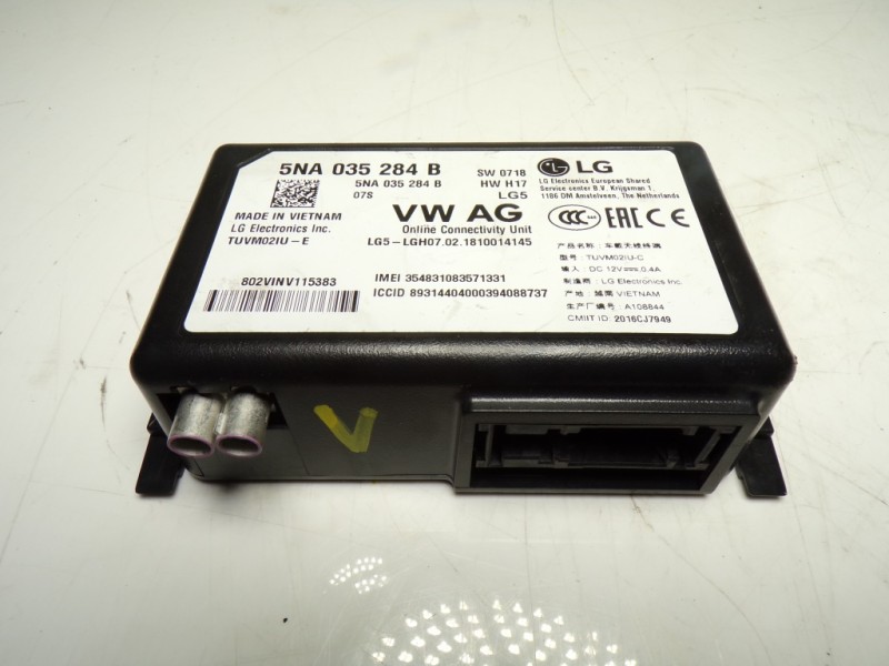 Recambio de modulo electronico para volkswagen t-roc 1.5 16v tsi act referencia OEM IAM 5NA035284B 5NA035284B 