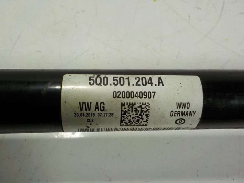 Recambio de transmision trasera derecha para seat leon st (5f8) x-perience 4drive referencia OEM IAM 5Q0501204A 5Q0501204A 