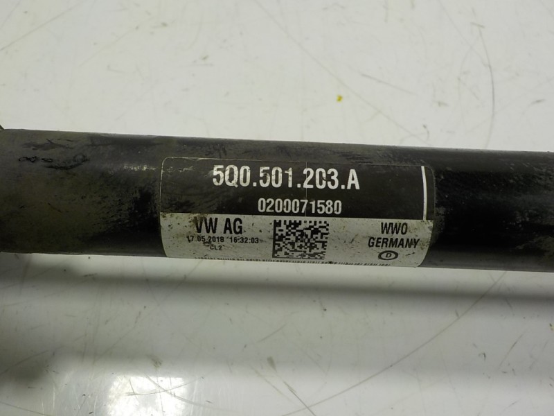 Recambio de transmision trasera izquierda para seat leon st (5f8) x-perience 4drive referencia OEM IAM 5Q0501203A 5Q0501203A 