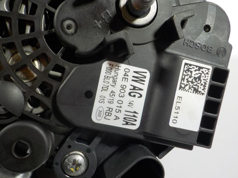 Recambio de alternador para audi a1 sportback (gba) 1.0 tfsi referencia OEM IAM 04E903015A 04E903015A 