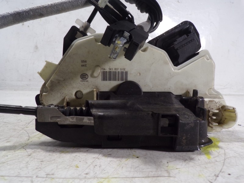 Recambio de cerradura puerta delantera izquierda para seat alhambra (711) 2.0 tdi referencia OEM IAM 5K1837015J 5K1837015E 