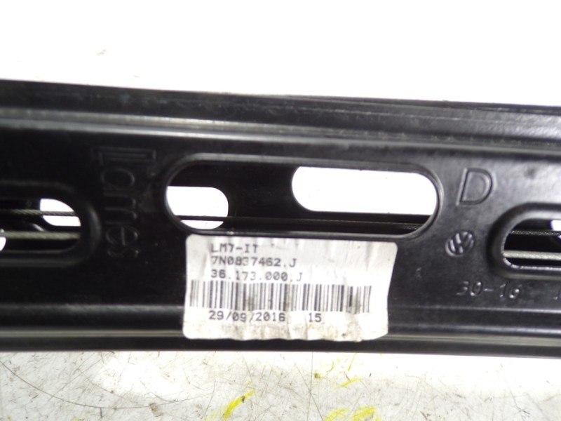 Recambio de elevalunas delantero derecho para seat alhambra (711) 2.0 tdi referencia OEM IAM 7N0837462J 7N0837462J 