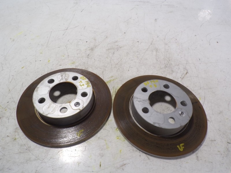 Recambio de disco freno trasero para audi a1 sportback (gba) 1.0 tfsi referencia OEM IAM 2Q0615601H  