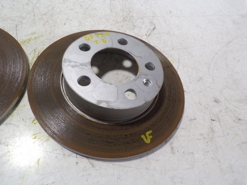 Recambio de disco freno trasero para audi a1 sportback (gba) 1.0 tfsi referencia OEM IAM 2Q0615601H  