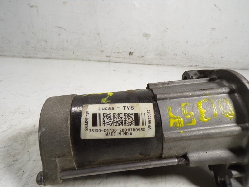 Recambio de motor arranque para hyundai i10 1.2 cat referencia OEM IAM 3610003101 3610004700 26024598A