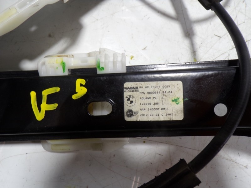 Recambio de elevalunas delantero derecho para mini countryman (r60) one d referencia OEM IAM 51339805670 9800566 