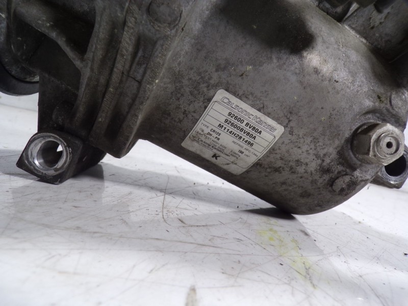 Recambio de compresor aire acondicionado para nissan juke (f15) acenta referencia OEM IAM 92600BV80A 92600BV80A M114H281496