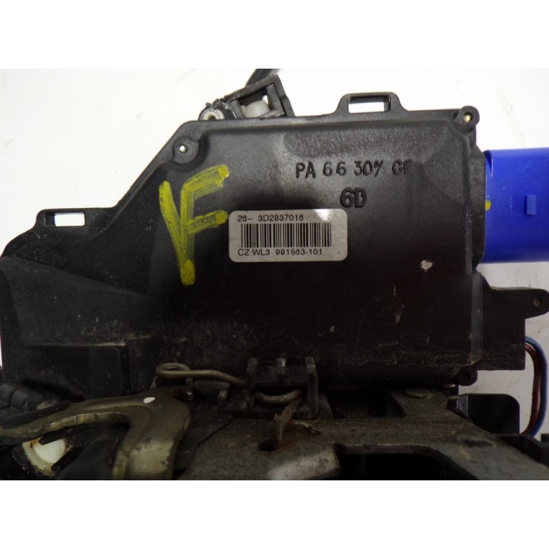 Recambio de cerradura puerta delantera derecha para volkswagen touareg (7l6) 2.5 tdi dpf referencia OEM IAM 3D2837016S 3D2837016
