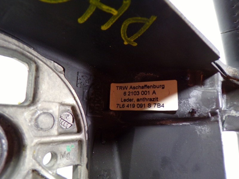 Recambio de volante para volkswagen touareg (7l6) 2.5 tdi dpf referencia OEM IAM 3D0419091T7B4  