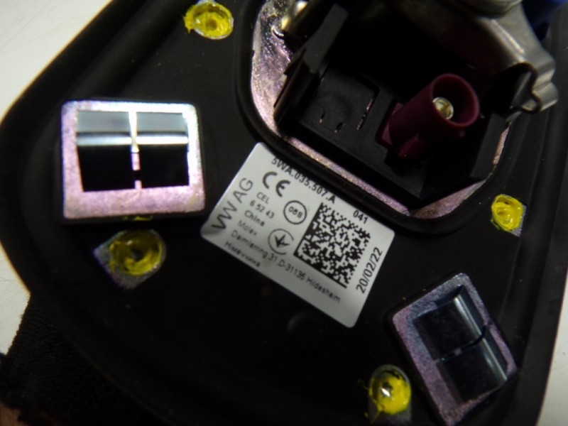 Recambio de antena para seat leon sportstourer (kl8) fr referencia OEM IAM 5WA035507A041 5WA035507A 