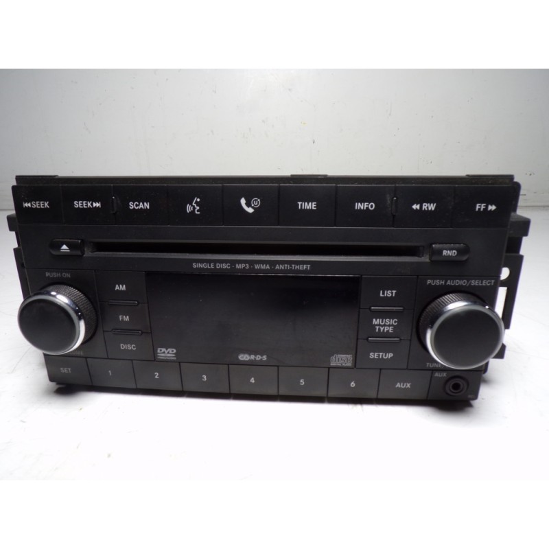 Recambio de sistema audio / radio cd para chrysler sebring berlina 2.0 crd cat referencia OEM IAM  05064927AE 