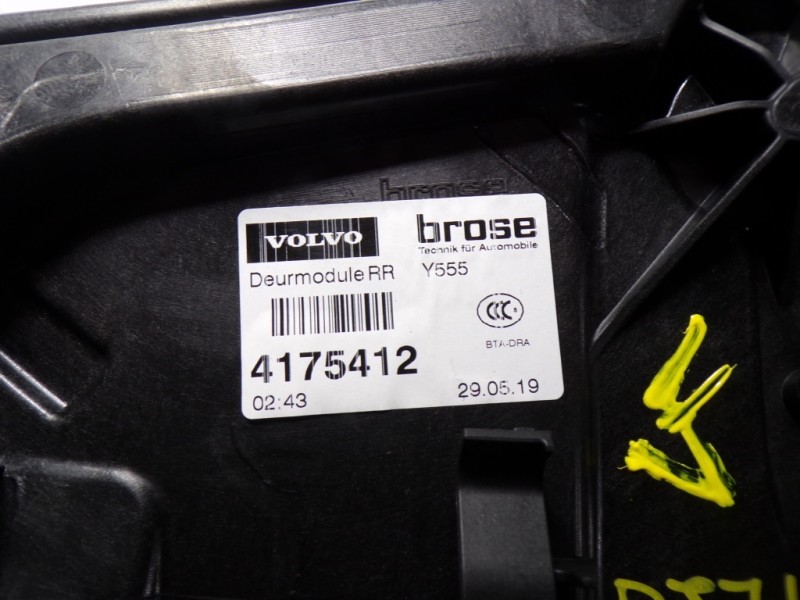 Recambio de elevalunas trasero derecho para volvo v40 cross country 2.0 diesel cat referencia OEM IAM 31276218 4175412 