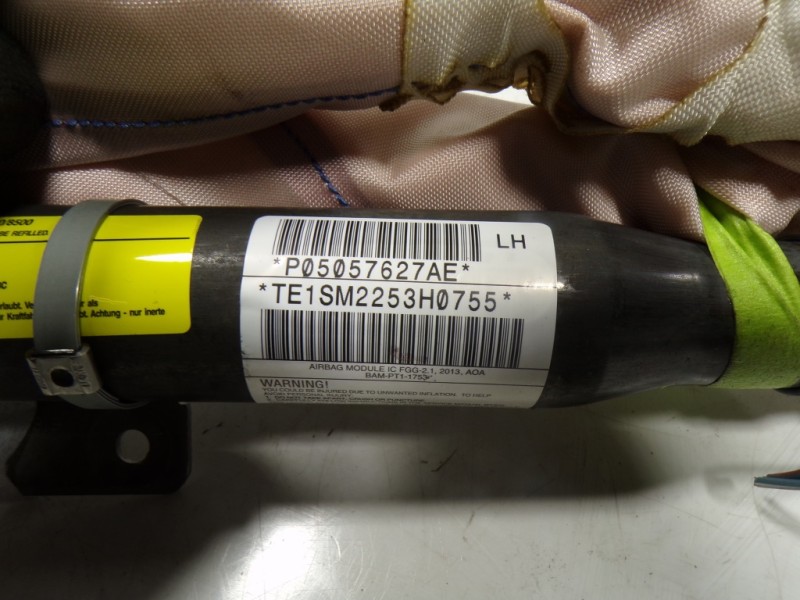 Recambio de airbag cortina delantero izquierdo para lancia voyager (404) platinum referencia OEM IAM K05057627AF P05057627AE 