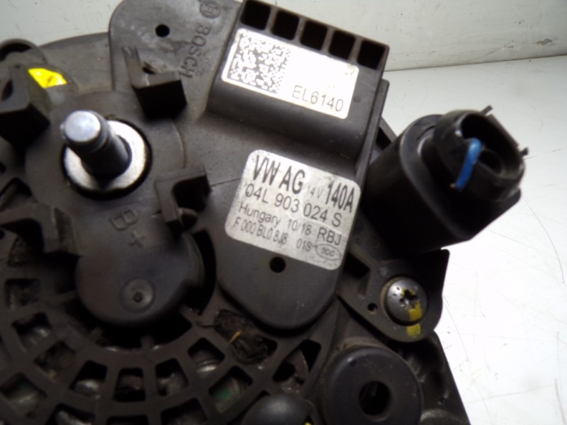 Recambio de alternador para seat toledo (kg3) 1.6 tdi referencia OEM IAM 04L903024S 04L903024S 