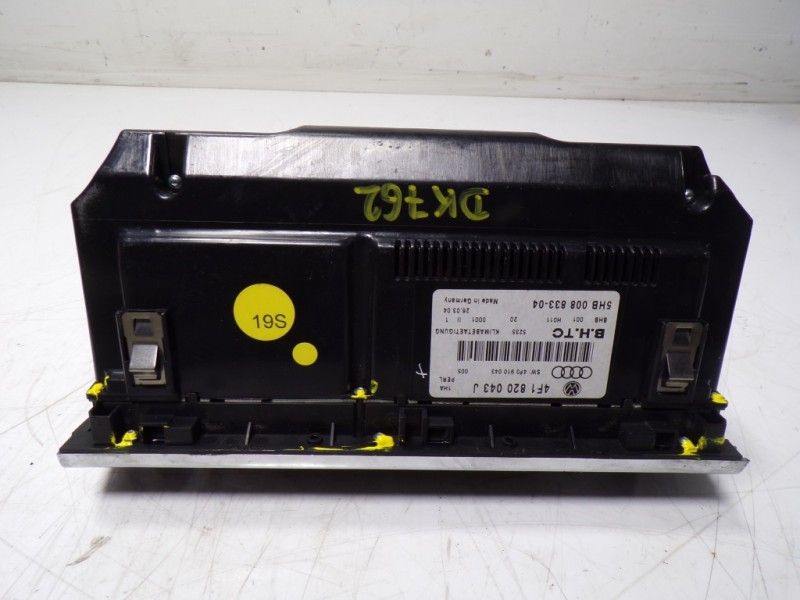 Recambio de mando climatizador para audi a6 berlina (4f2) 3.2 fsi quattro referencia OEM IAM 4F1820043AJ1HA 4F1820043J 