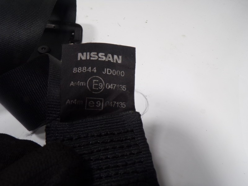 Recambio de cinturon seguridad trasero derecho para nissan qashqai (j10) tekna referencia OEM IAM 88844JD000 88844JD000 