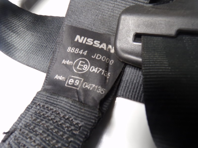 Recambio de cinturon seguridad trasero izquierdo para nissan qashqai (j10) tekna referencia OEM IAM 88844JD000 88844JD000 