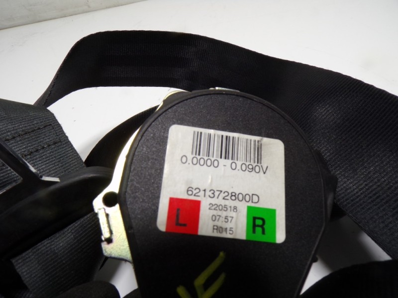 Recambio de cinturon seguridad trasero derecho para seat toledo (kg3) 1.6 tdi referencia OEM IAM 5JH857447CRAA 621372800D 