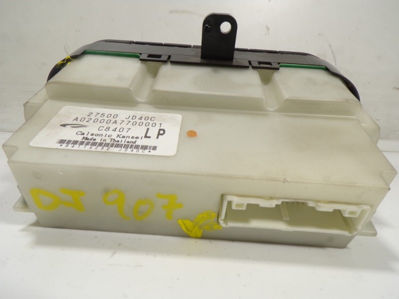 Recambio de mando climatizador para nissan qashqai (j10) tekna referencia OEM IAM 27500JD40C 27500JD40C 