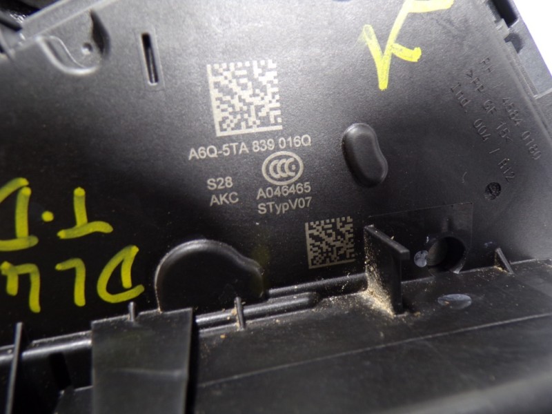 Recambio de cerradura puerta trasera derecha para seat leon sportstourer (kl8) fr referencia OEM IAM 5TA839016Q 5TA839016Q 