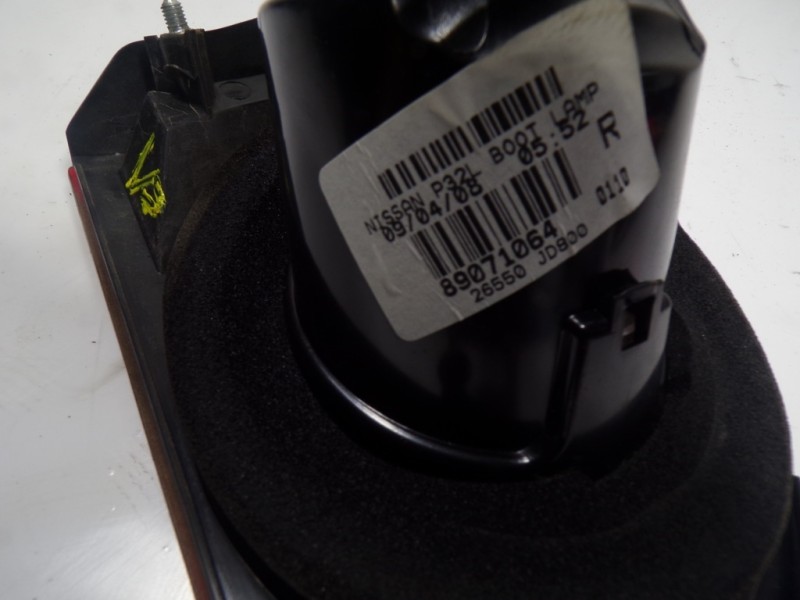 Recambio de piloto trasero derecho interior para nissan qashqai (j10) tekna referencia OEM IAM 26550JD800 89071064 