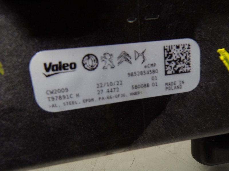 Recambio de modulo electronico para opel corsa f electric referencia OEM IAM  9852854580 