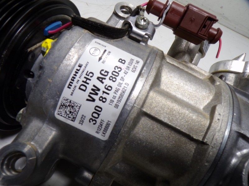 Recambio de compresor aire acondicionado para seat leon sportstourer (kl8) fr referencia OEM IAM 3Q0816803B 3Q0816803B 