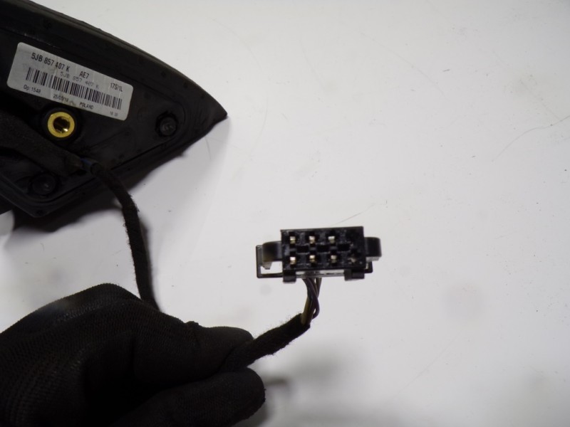 Recambio de espejo izquierdo para seat toledo (kg3) 1.6 tdi referencia OEM IAM 5JB857507E9B9 5JB857407K 5JA857521C