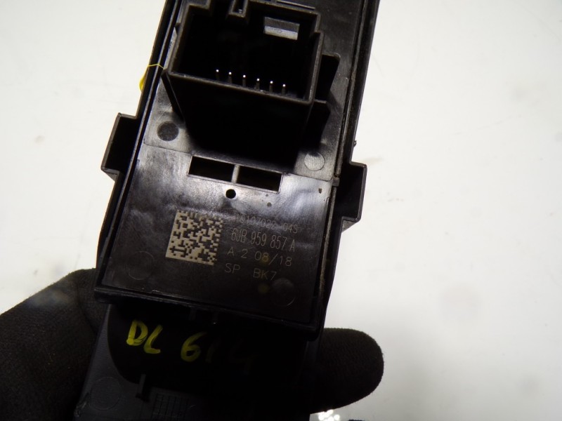 Recambio de mando elevalunas delantero izquierdo para seat toledo (kg3) 1.6 tdi referencia OEM IAM 6JB959857AWHS 6JB959857A 