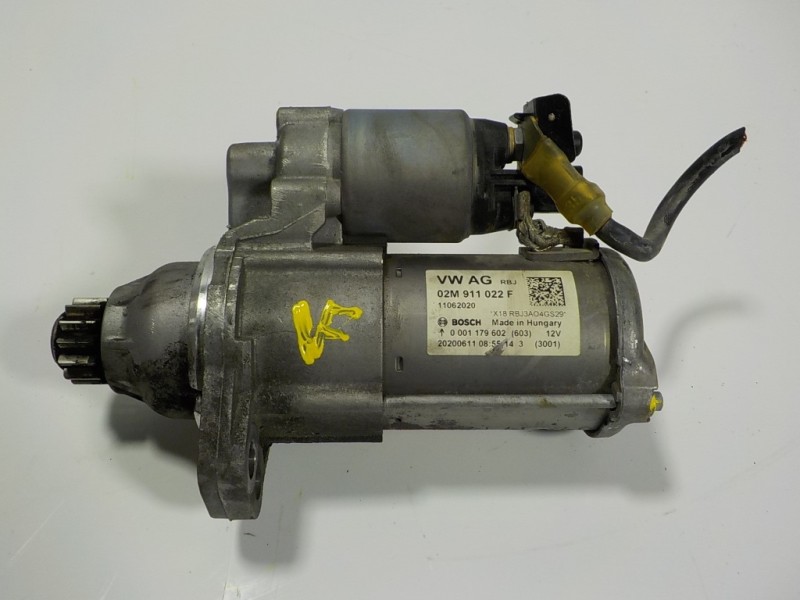 Recambio de motor arranque para skoda fabia combi 1.0 tsi referencia OEM IAM 02M911022F 02M911022F 