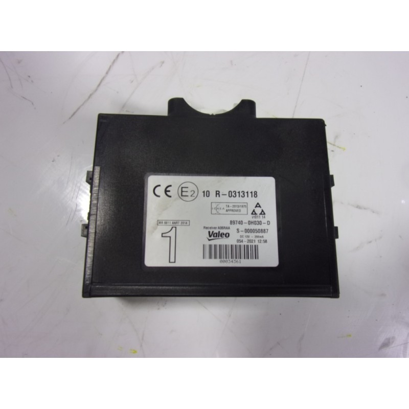 Recambio de modulo electronico para toyota aygo 1.0 vvti referencia OEM IAM 897400H030 897400H030D S000050887