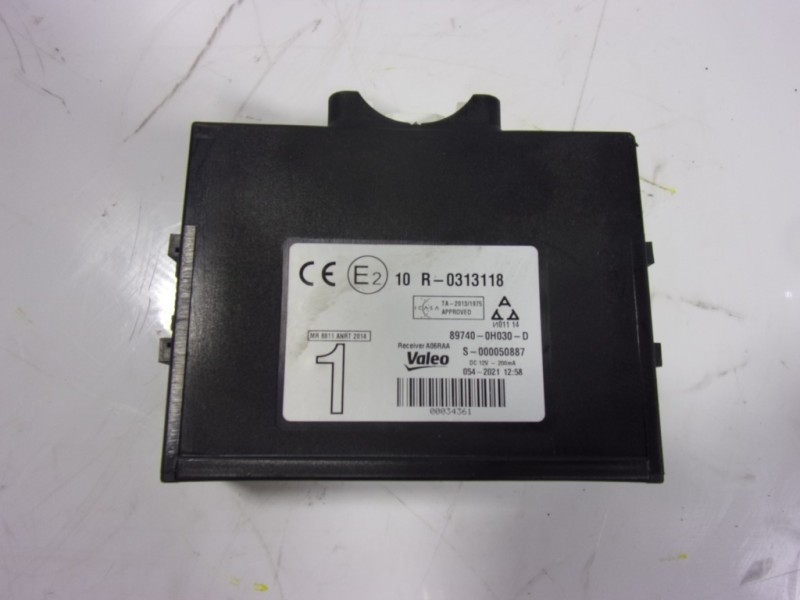 Recambio de modulo electronico para toyota aygo 1.0 vvti referencia OEM IAM 897400H030 897400H030D S000050887