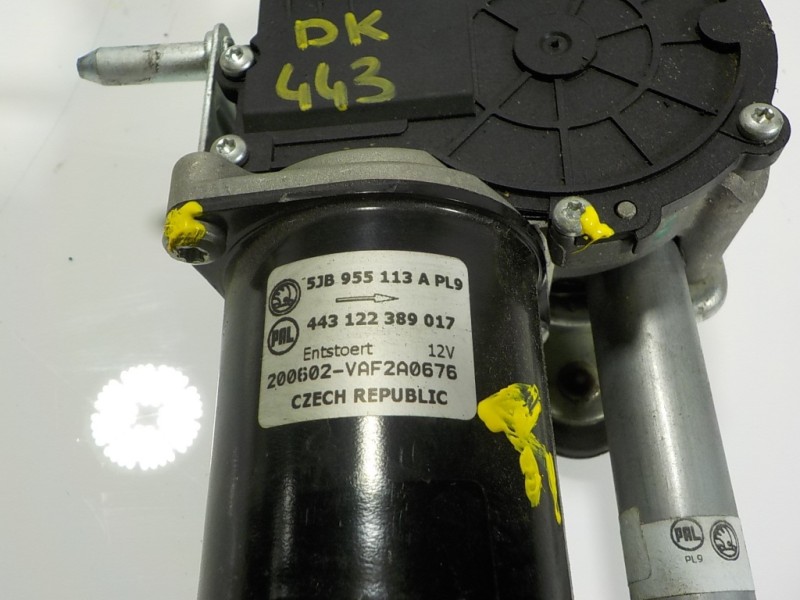 Recambio de motor limpia delantero para skoda fabia combi 1.0 tsi referencia OEM IAM 5JB955113A 5JB955113A 