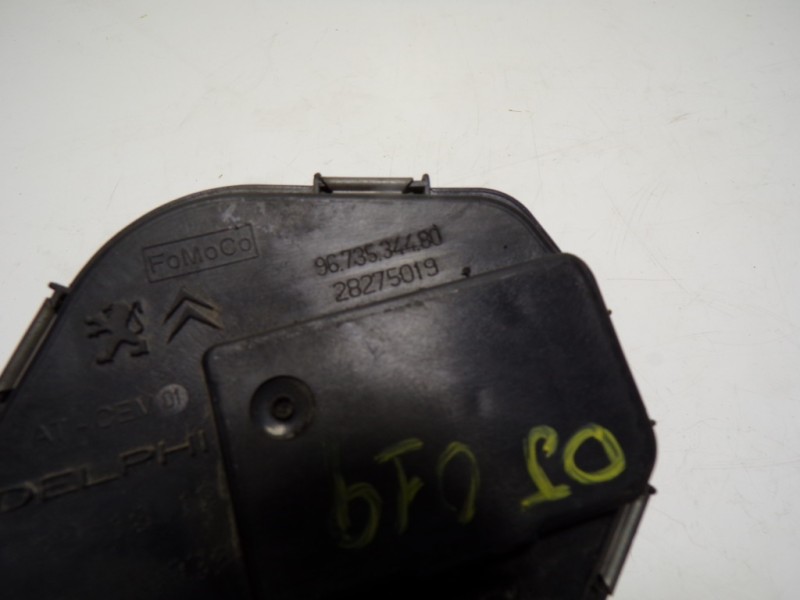 Recambio de caja mariposa para citroën c-elysée 1.6 hdi fap referencia OEM IAM 0345G4 9673534480 28275019