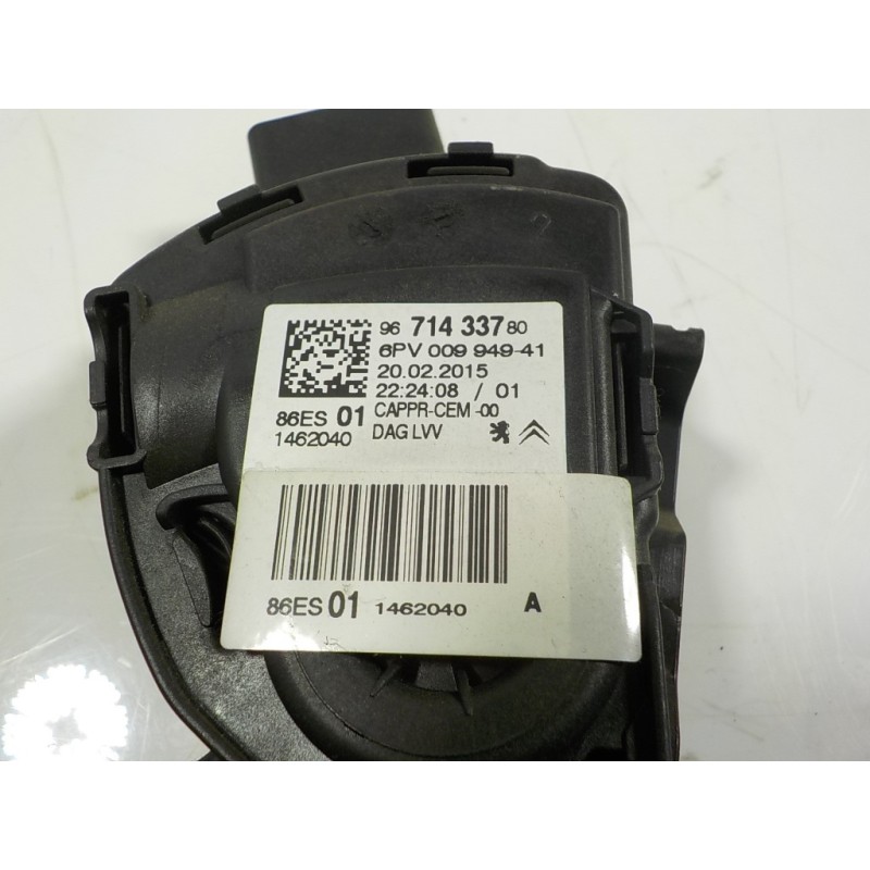 Recambio de potenciometro pedal para citroën c3 1.2 12v e-vti referencia OEM IAM 1601CW 9671433780 6PV00994941