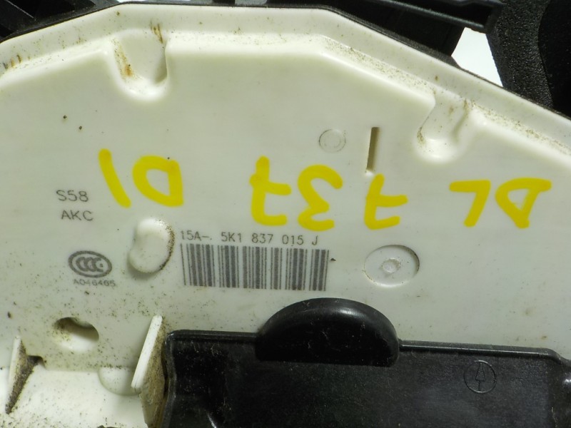 Recambio de cerradura puerta delantera izquierda para seat leon (5f1) style referencia OEM IAM 5K1837015J 5K1837015J 