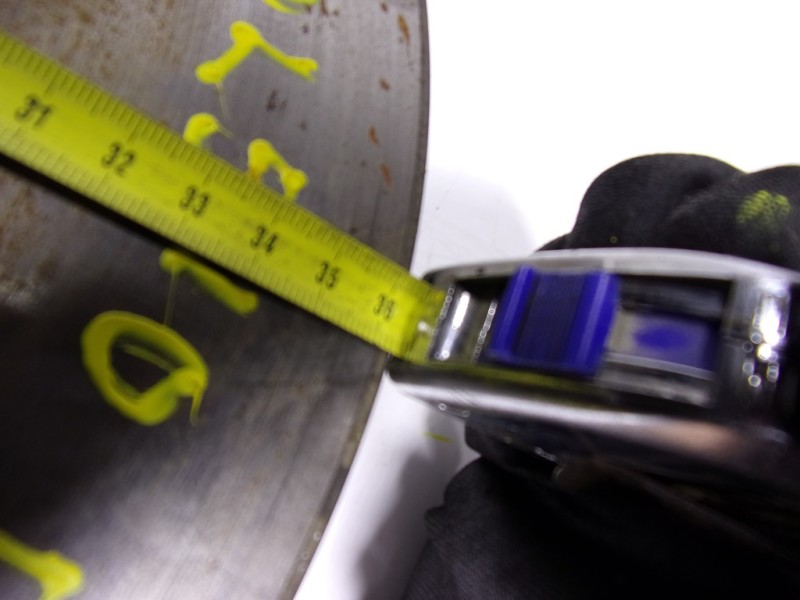 Recambio de disco freno delantero para land rover new discovery l462 3.0 d referencia OEM IAM LR181547  