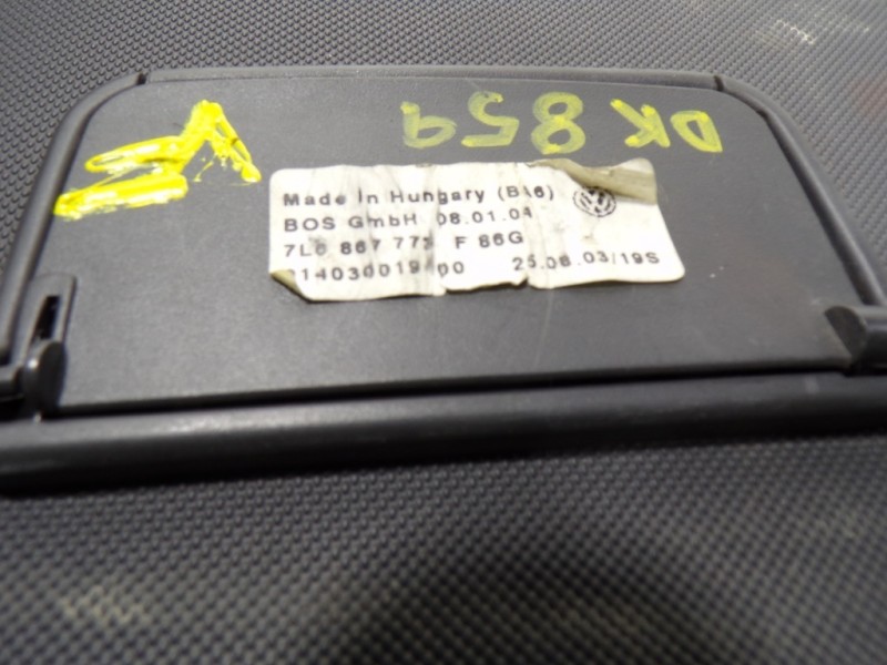 Recambio de bandeja trasera para volkswagen touareg (7la) 2.5 tdi referencia OEM IAM 7L6867773G86G 7L6867773 