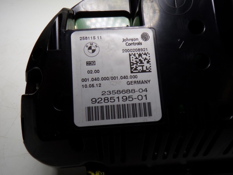 Recambio de cuadro instrumentos para bmw serie 5 lim. (f10) 530d xdrive referencia OEM IAM 62109358981 928519501 