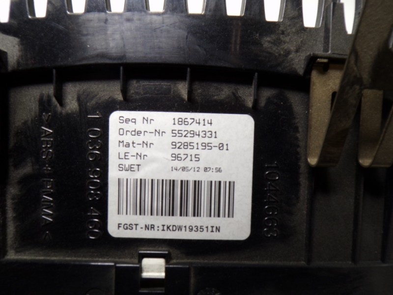 Recambio de cuadro instrumentos para bmw serie 5 lim. (f10) 530d xdrive referencia OEM IAM 62109358981 928519501 