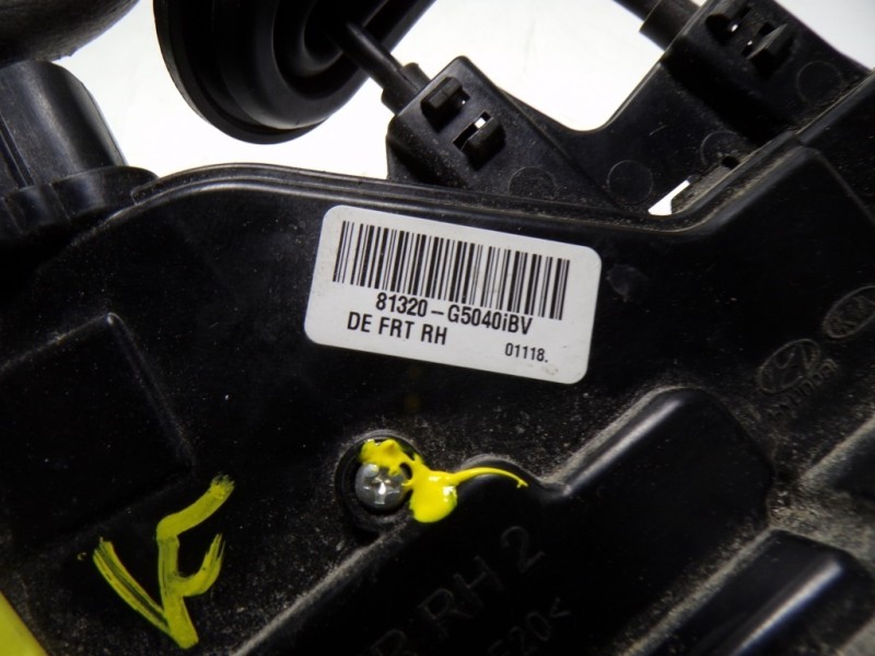 Recambio de cerradura puerta delantera derecha para kia niro drive plug-in hybrid referencia OEM IAM 81320G5040 81320G5040IBV 