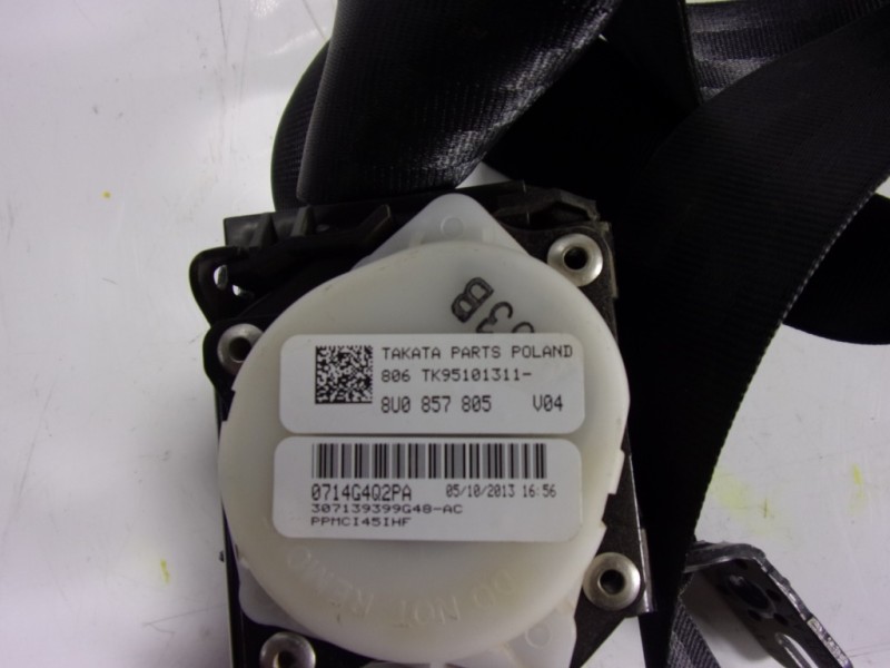 Recambio de cinturon seguridad trasero derecho para audi q3 (8u) 2.0 tdi referencia OEM IAM 8U0857805V04 8U0857805 