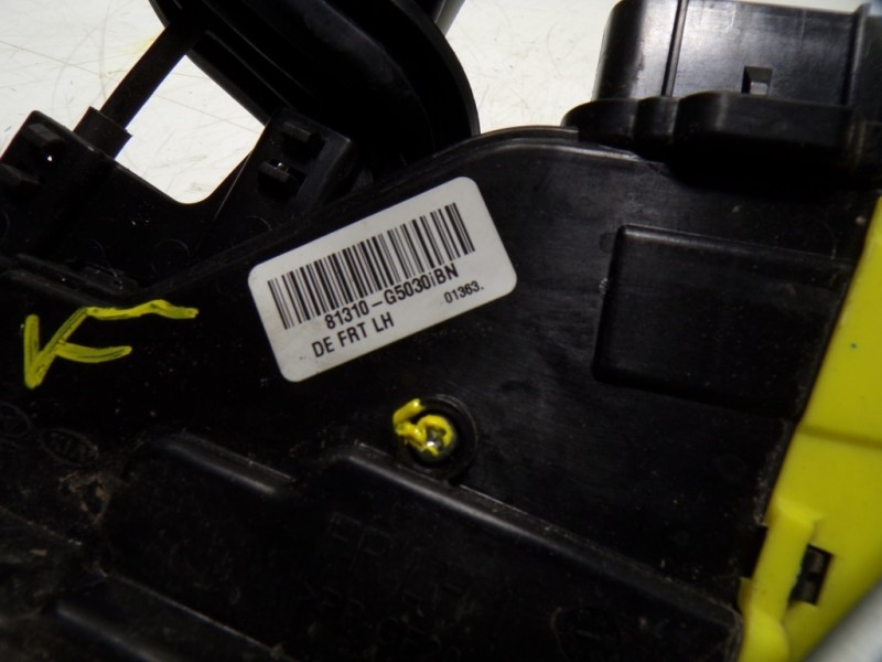 Recambio de cerradura puerta delantera izquierda para kia niro drive plug-in hybrid referencia OEM IAM 81310G5030 81310G5030IBN 