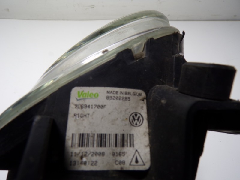 Recambio de faro antiniebla derecho para volkswagen touareg (7la) 2.5 tdi referencia OEM IAM 7L6941700F 7L6941700F 89202285