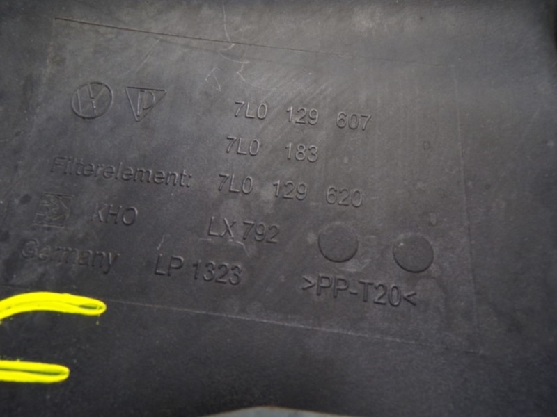 Recambio de filtro aire para volkswagen touareg (7la) 2.5 tdi referencia OEM IAM 7L0129607 7L0129607 