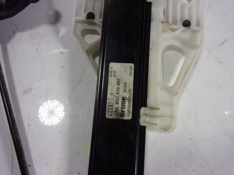 Recambio de elevalunas trasero derecho para audi q3 (8u) 2.0 tdi referencia OEM IAM 8U0839462 8U0839462 1021928903105