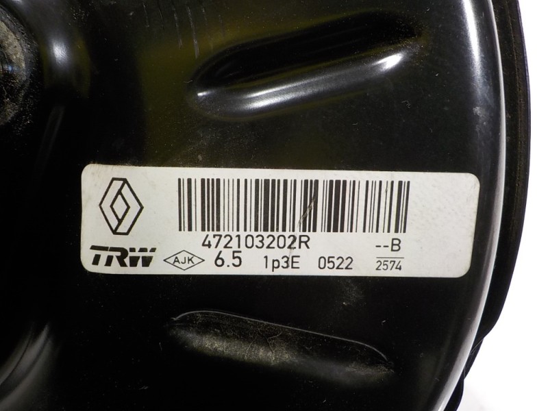 Recambio de servofreno para renault captur 1.2 tce energy referencia OEM IAM 472109056R 472103202R 